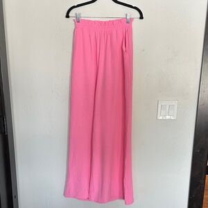 Altar'd State Vibrant Pink Flowing Pants